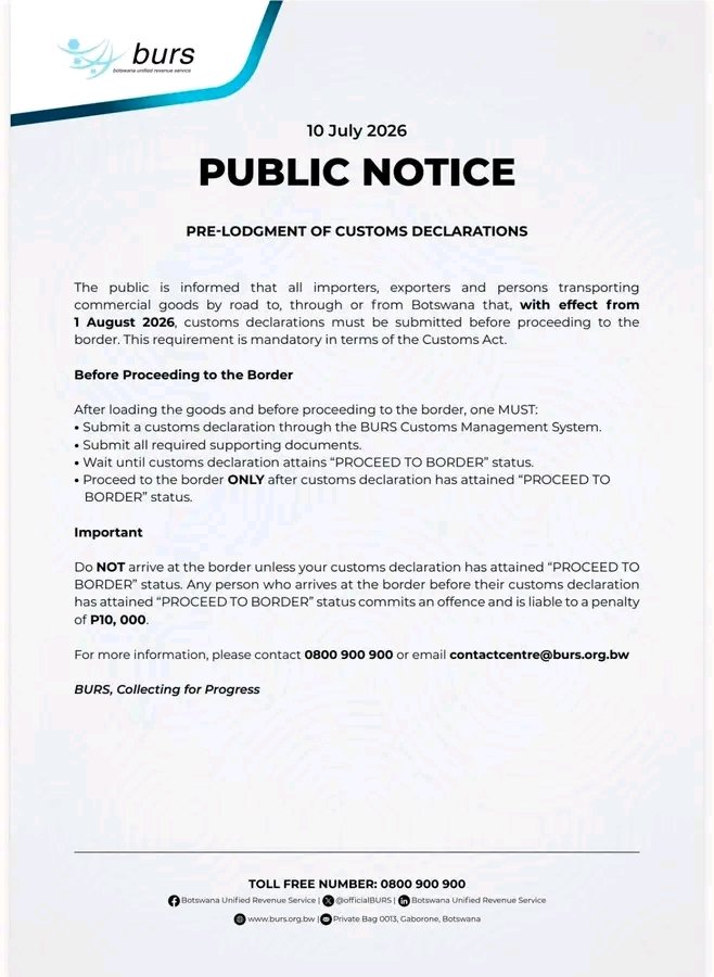 Announcement